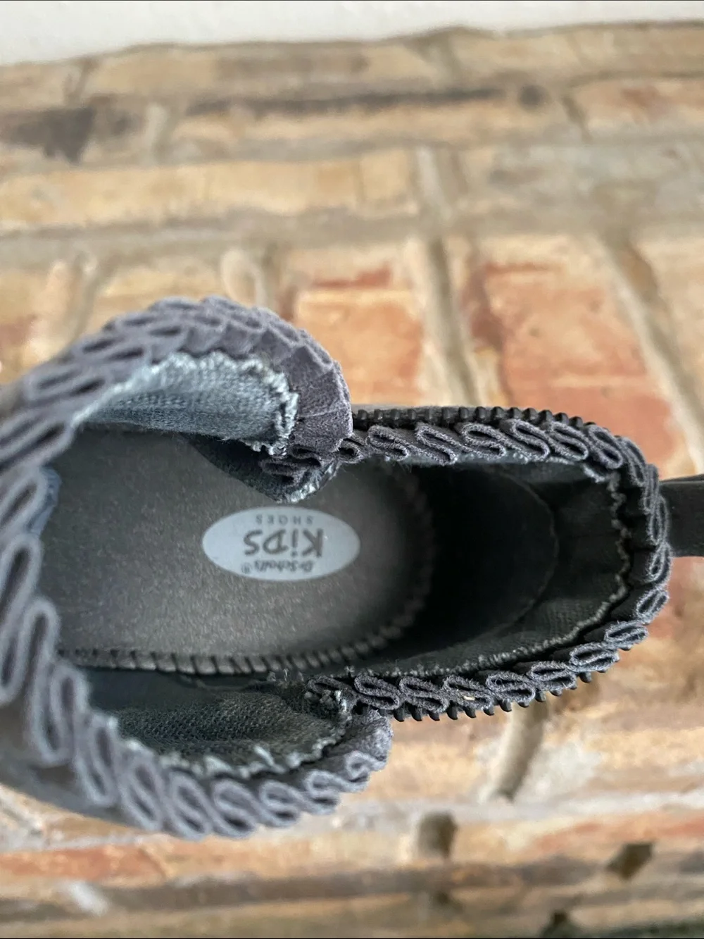 Girls Gray Booties